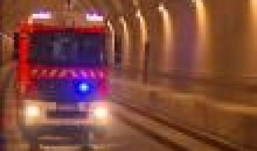 TGV: exercice de sécurité dans le tunnel de Soumagne